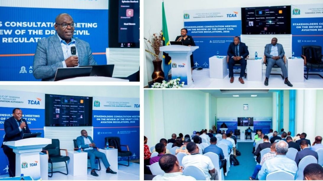 MINISTRY OF TRANSPORT HOLDS STAKEHOLDER CONSULTATIONS ON DRAFT NEW AND AMENDED CIVIL AVIATION REGULATIONS, 2026, THROUGH TCAA